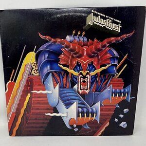 Judas PRIEST Defenders of the Faith 1984 1st Press US LP Vinyl Record Album LP